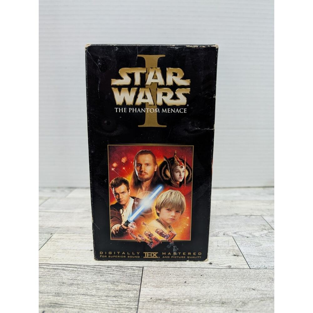 Star Wars Episode I: The Phantom Menace VHS 1999